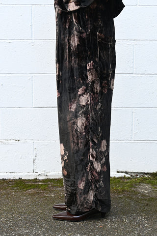 Bouquet Velvet Poet's Pant
