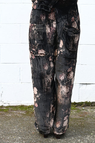 Bouquet Velvet Poet's Pant