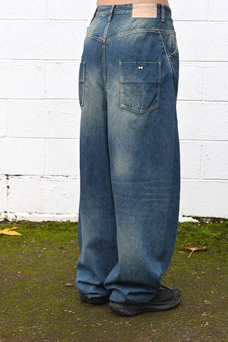 Everyday Faded Denim Pants