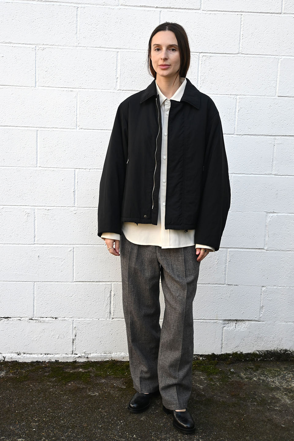 Mat Airy Nylon Jacket