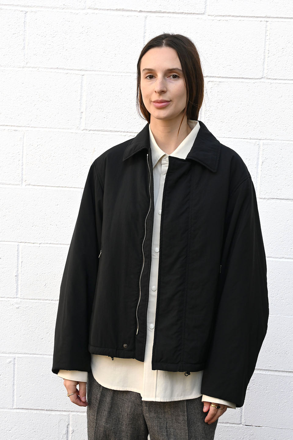 Mat Airy Nylon Jacket