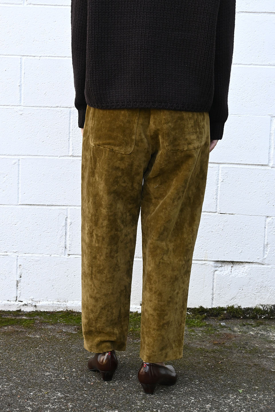 P1002 Velvet Pants Bosco