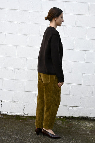 P1002 Velvet Pants Bosco