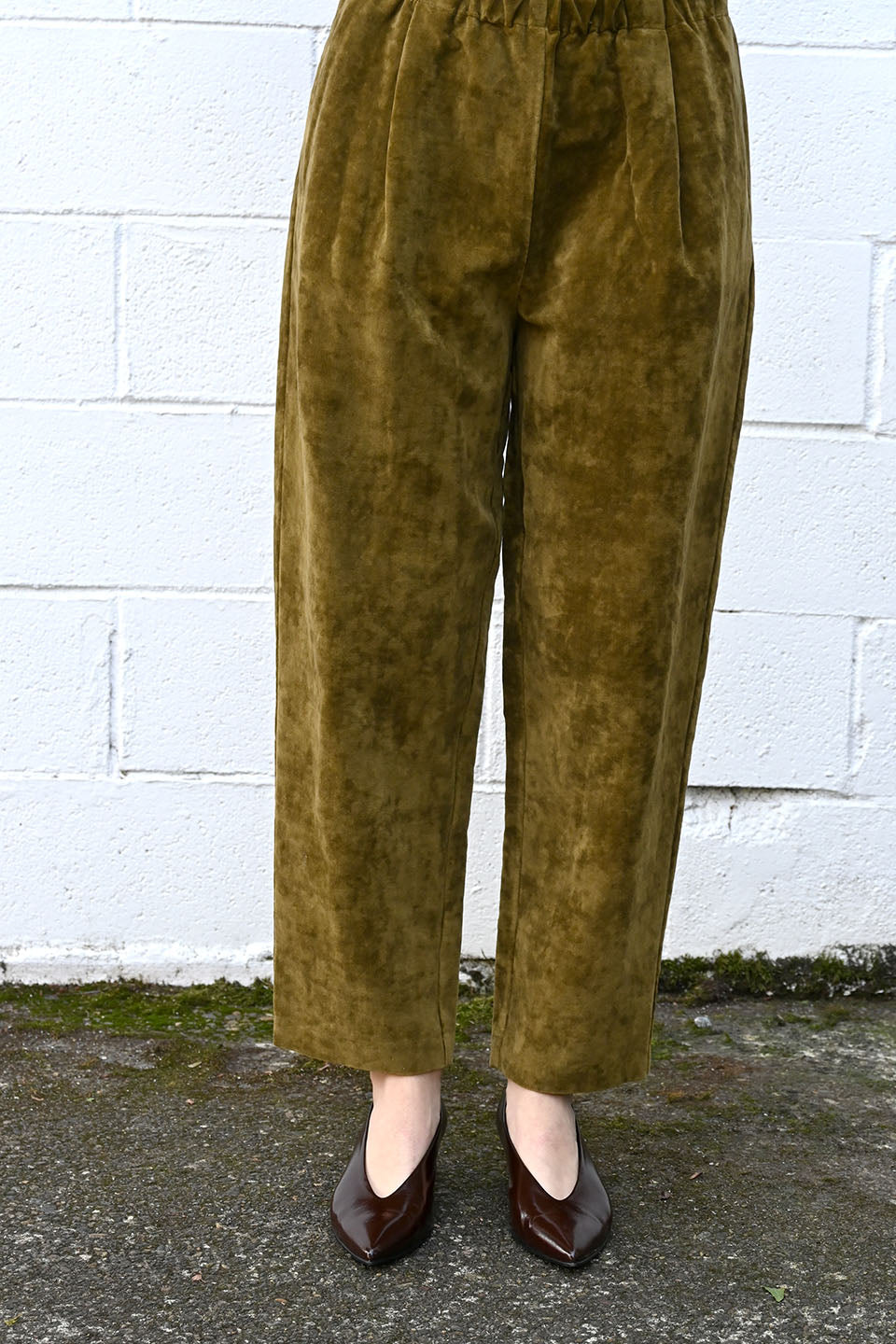 P1002 Velvet Pants Bosco
