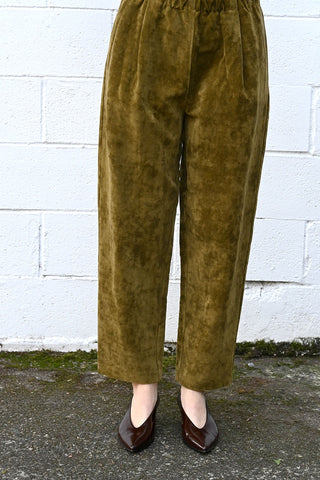 P1002 Velvet Pants Bosco