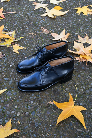 Ball Mid-top Lace-up in Black