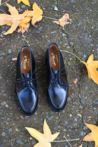 Ball Mid-top Lace-up in Black