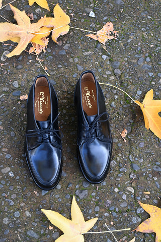 Ball Mid-top Lace-up in Black