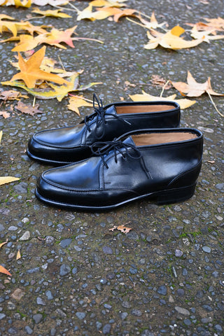 Ball Mid-top Lace-up in Black
