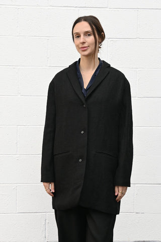 P1940 Coat in Nero
