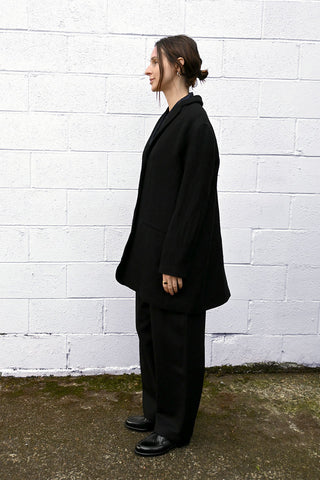 P1940 Coat in Nero