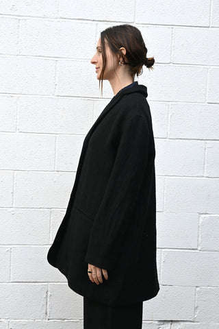 P1940 Coat in Nero
