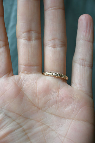 Mega Blue Halo Ring