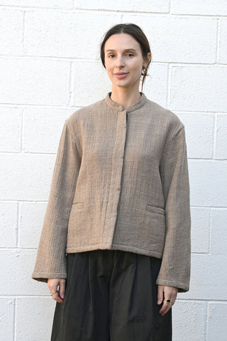 Herringbone Quilted Jacket