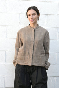 Herringbone Quilted Jacket