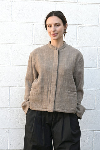 Herringbone Quilted Jacket