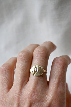Encrusted Diamond Ring