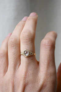 Rosecut Diamond Ring