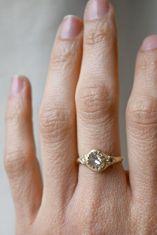 Rosecut Diamond Ring