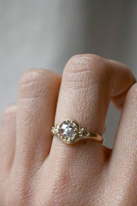 Rosecut Diamond Ring