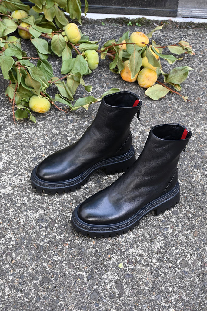 Rama Nero Ankle Boot – Una