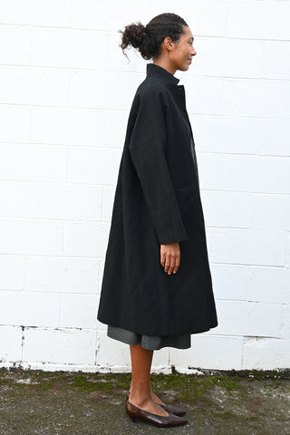 P1802 Coat in Nero