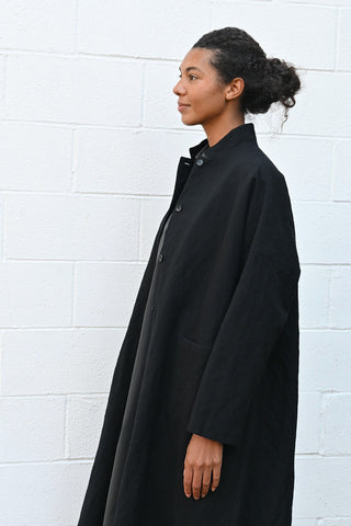 P1802 Coat in Nero
