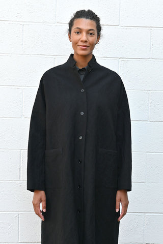 P1802 Coat in Nero
