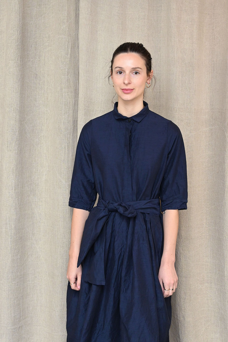 Lara Dress Navy