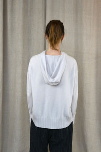 Cashmere Hoodie in Pale Mauve