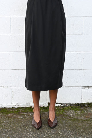 Straight Skirt in Black