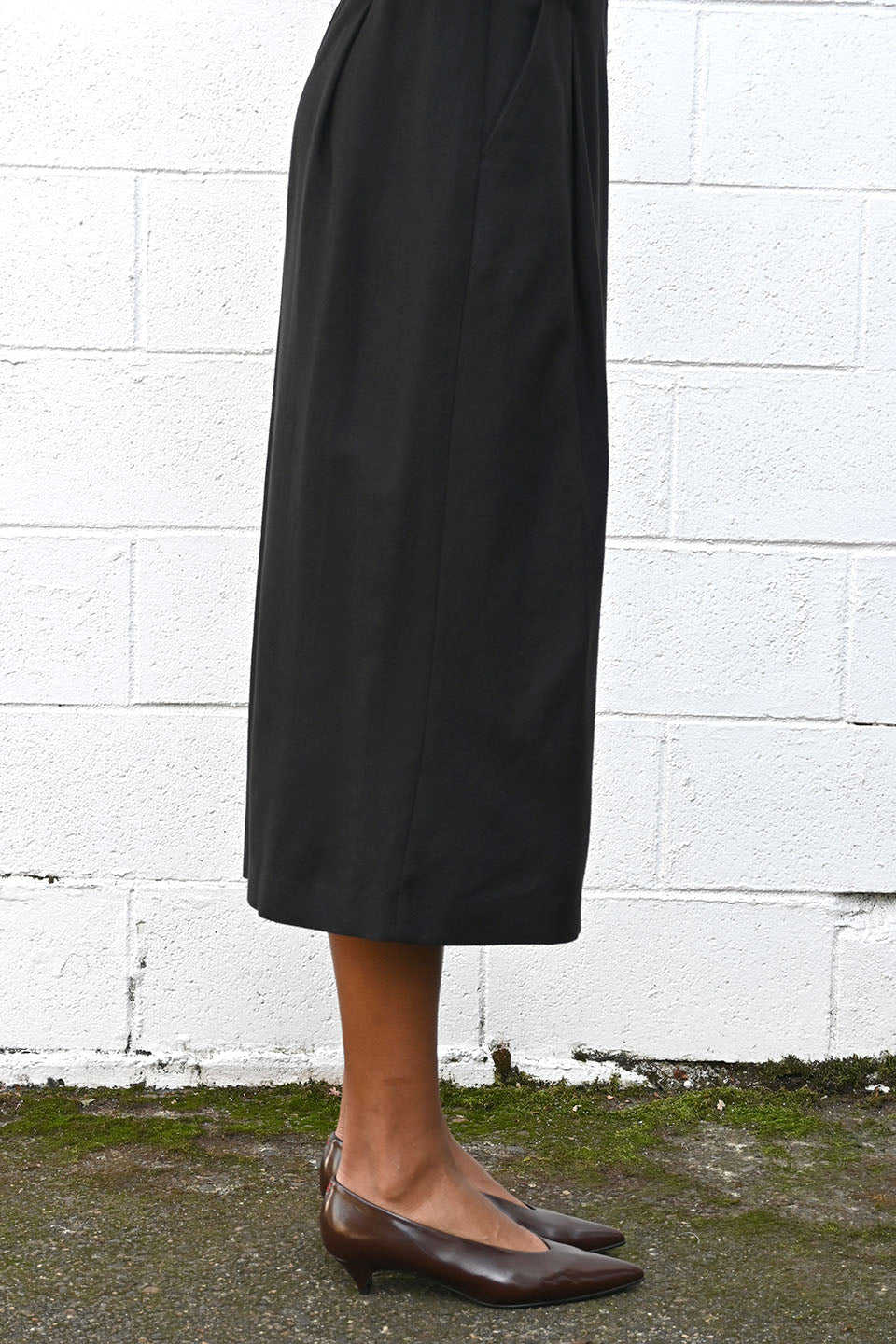 Straight Skirt in Black