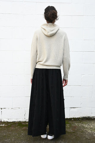 Cashmere Hoodie Light Grey