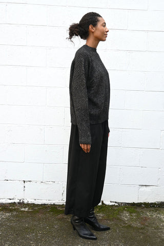Wool Flame Knit Pullover