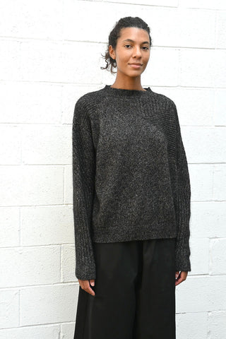 Wool Flame Knit Pullover