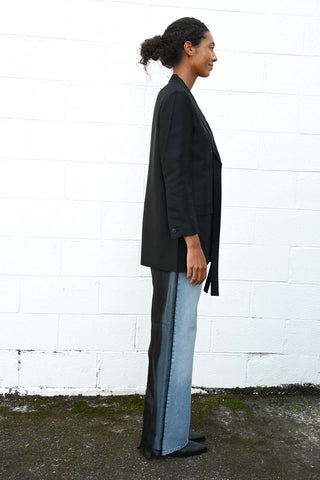 Silk Wool Flat Jacket