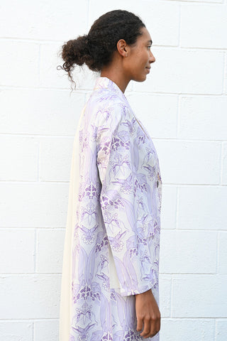 Garment Printed Flat Coat