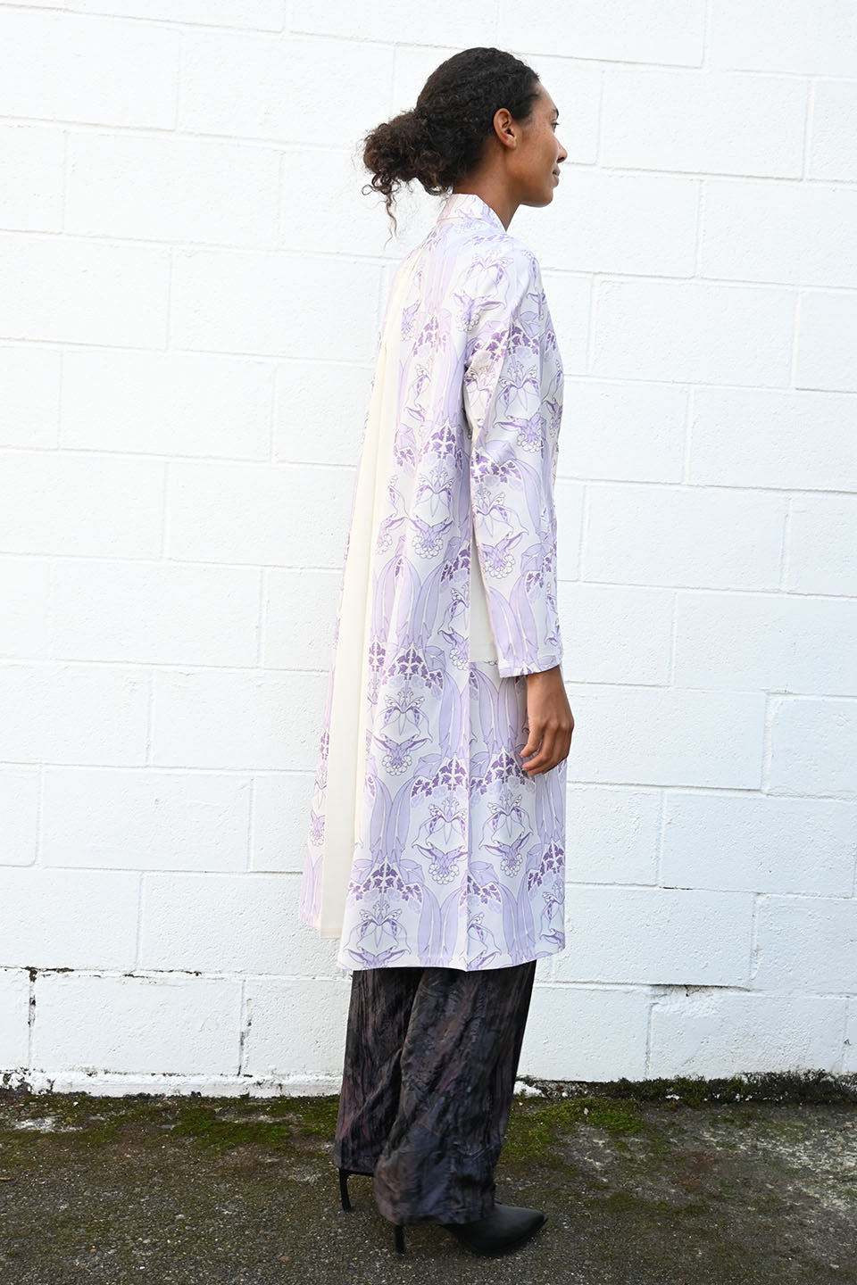 Garment Printed Flat Coat