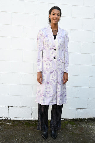 Garment Printed Flat Coat