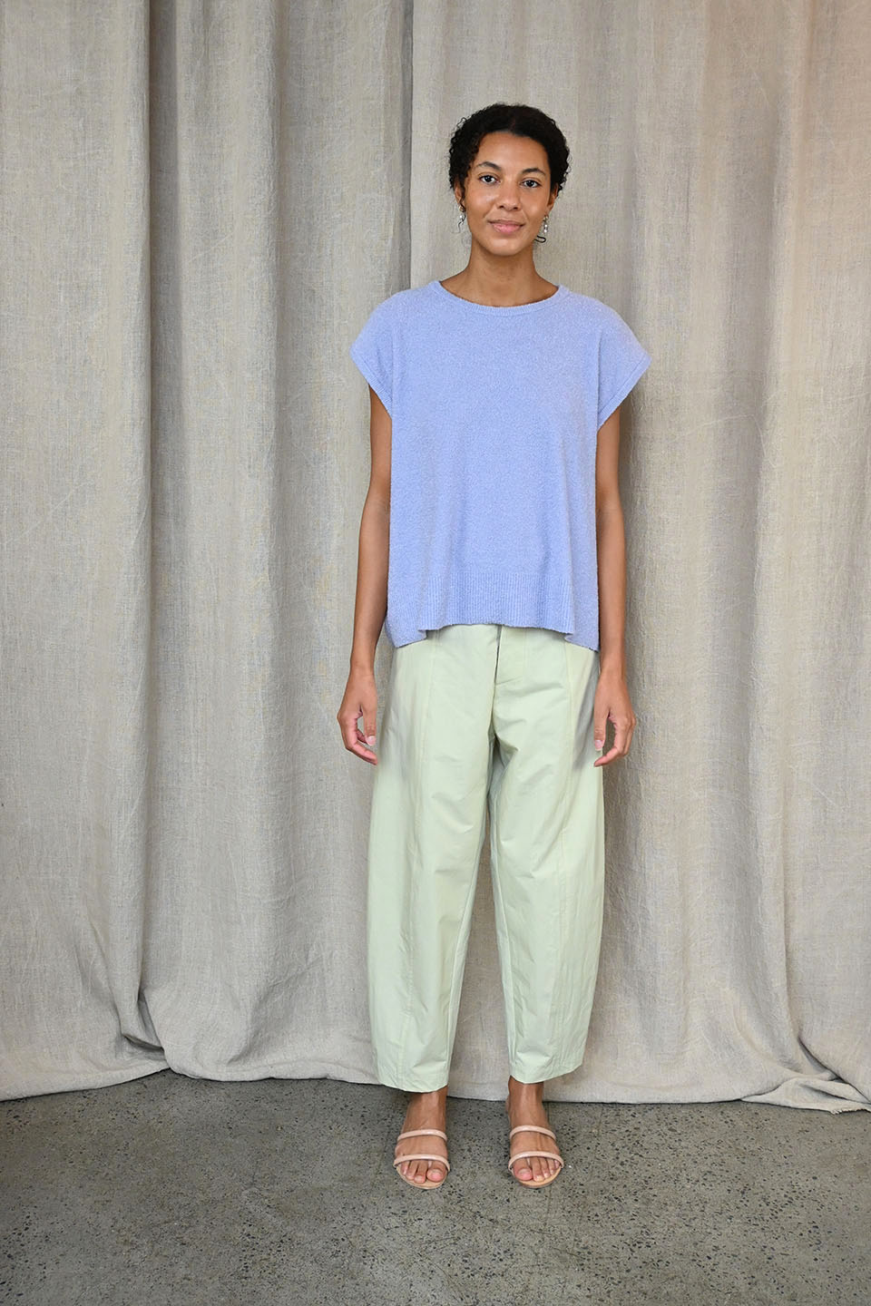 Boucle Vest in Sky
