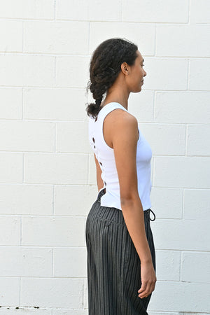 Drape Top White