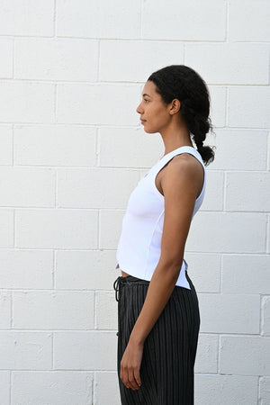 Drape Top White