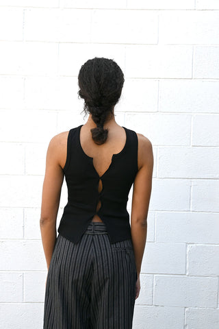Drape Top Black