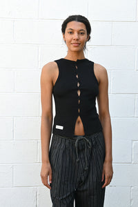 Drape Top Black