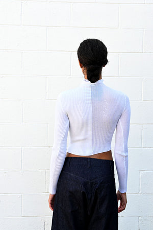Miri Top Black White