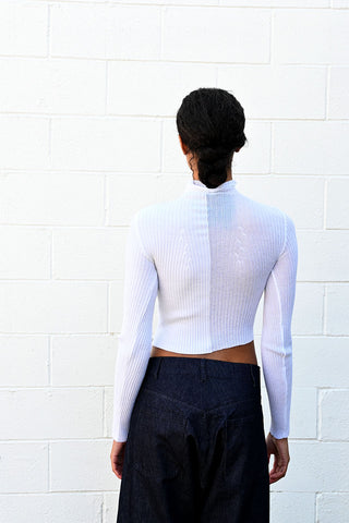 Miri Top Black White