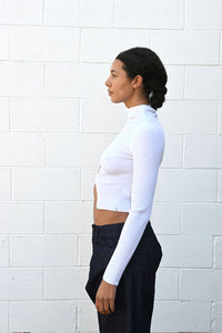 Miri Top Black White