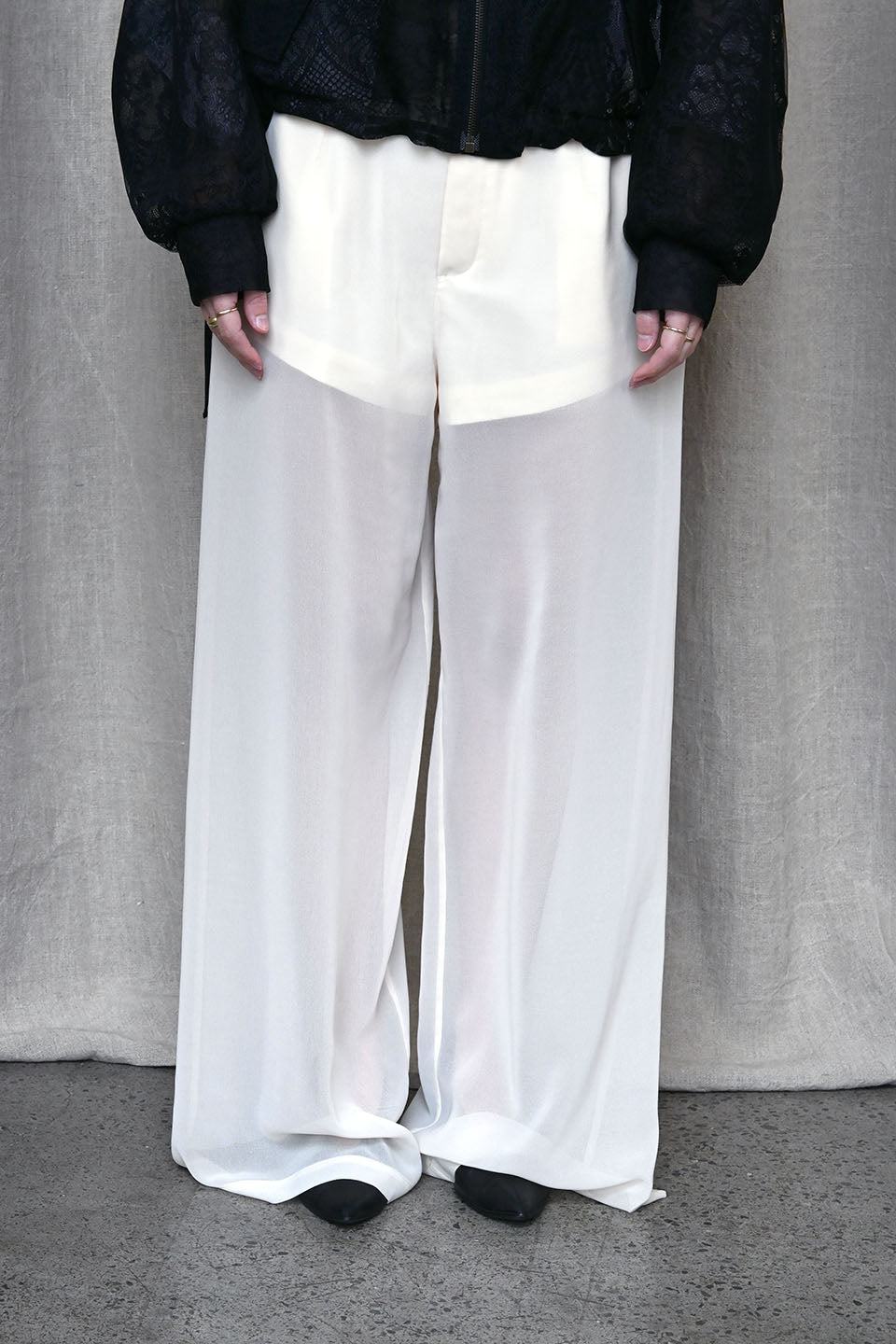 Suit Trousers Cream