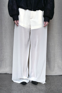 Suit Trousers Cream