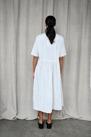 Striped Dress Oatmeal